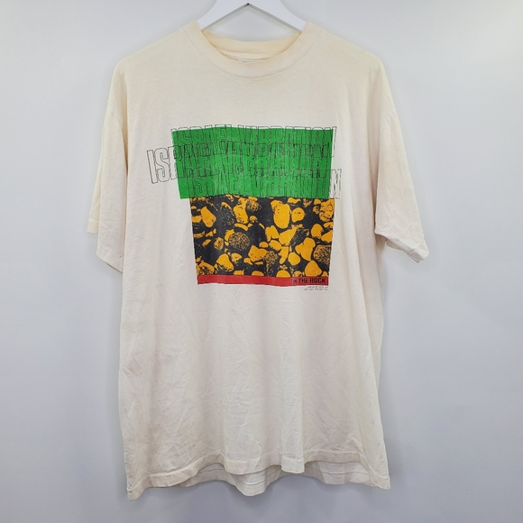 All Sport Other - Vintage Israel Vibration 95 On the Rock Graphic T